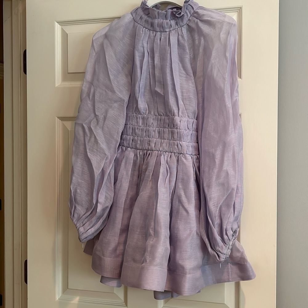 Zimmerman NWT Luminous Long sleeve mini